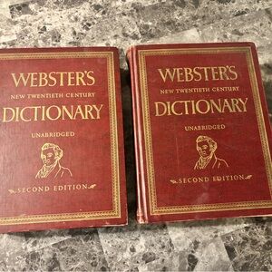 Webster's New Twentieth Century Dictionary Set